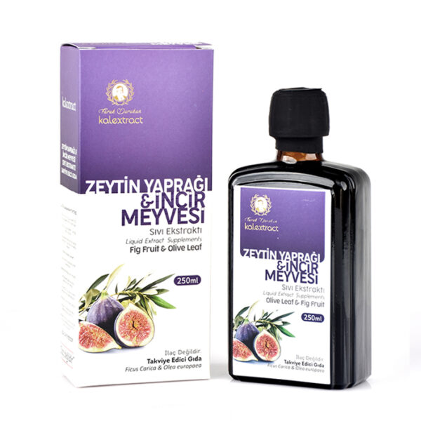 ZEYTİN YAPRAĞI & İNCİR MEYVESİ SIVI EKSTRAKTI
