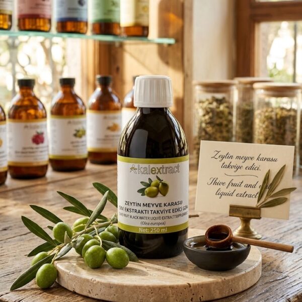 Zeytin Meyve Karasu Sıvı Ekstraktı 250ml